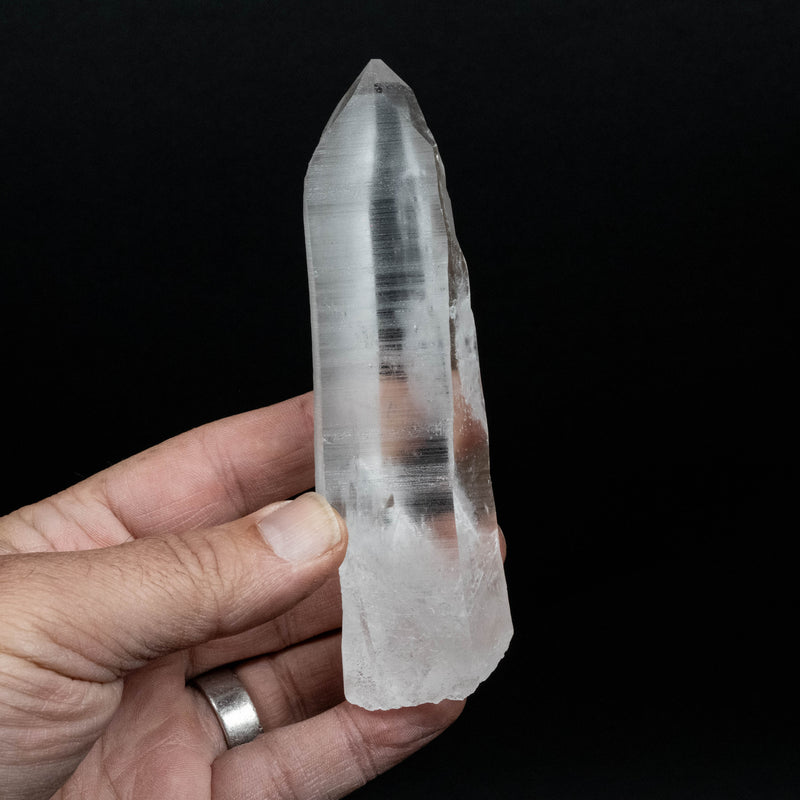 Lemurian Seed Quartz Crystal 176 g 128x35mm