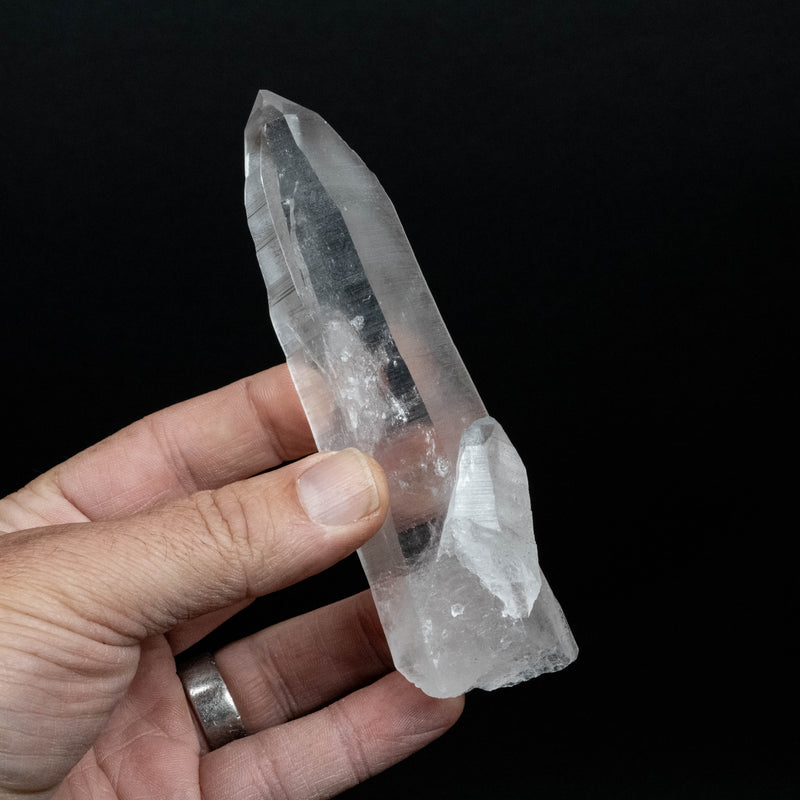 Lemurian Seed Quartz Crystal 176 g 128x35mm