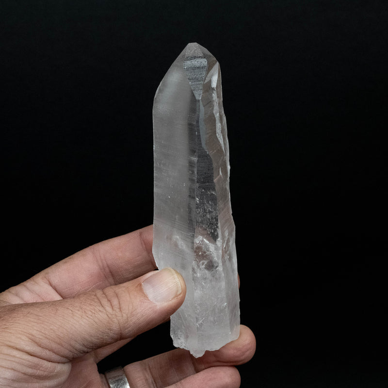 Lemurian Seed Quartz Crystal 176 g 128x35mm