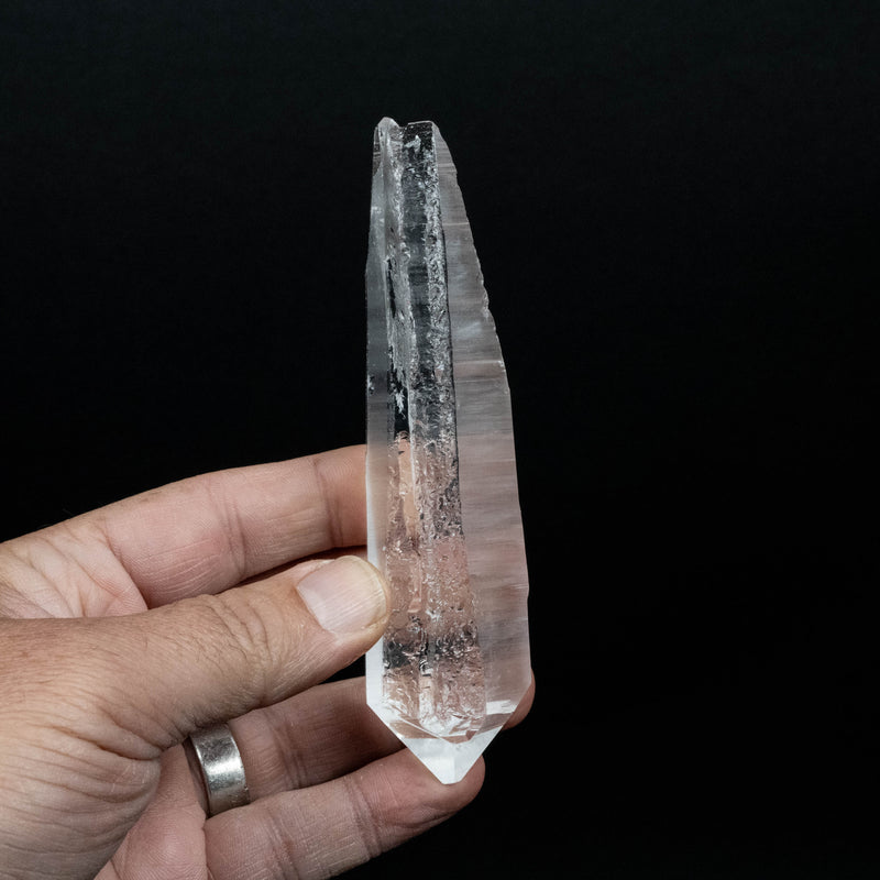 Lemurian Seed Quartz Crystal 116 g 126x34mm DT
