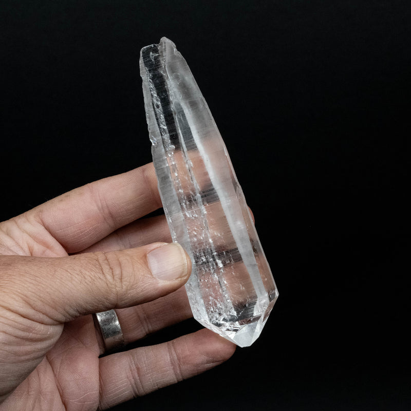 Lemurian Seed Quartz Crystal 116 g 126x34mm DT