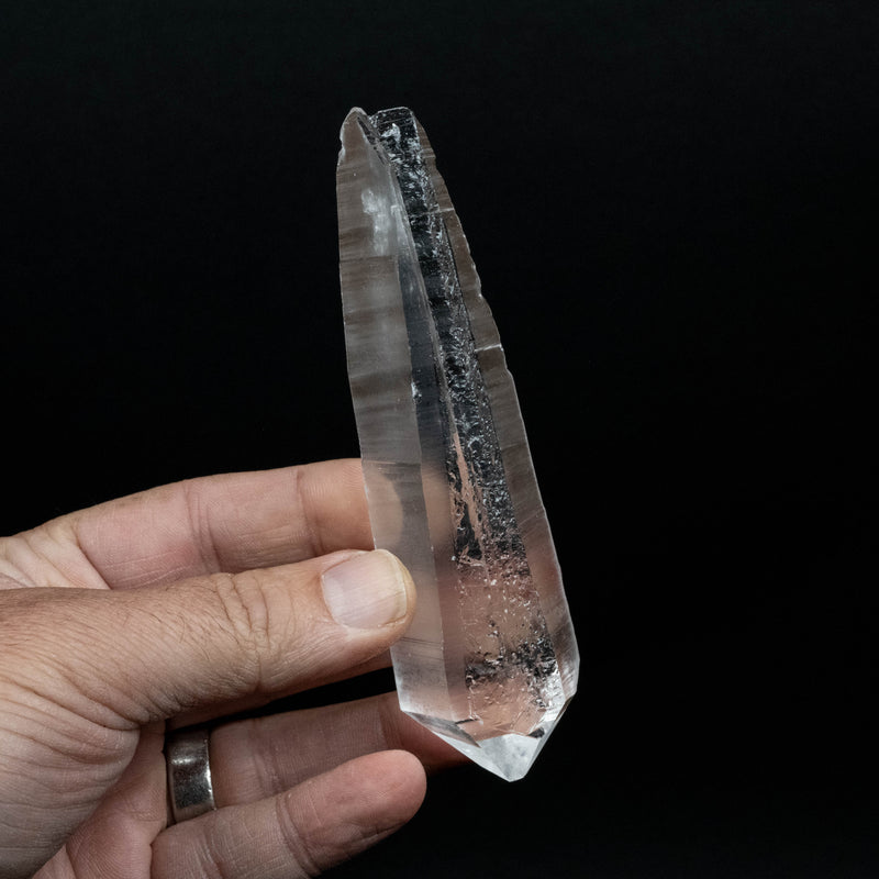 Lemurian Seed Quartz Crystal 116 g 126x34mm DT