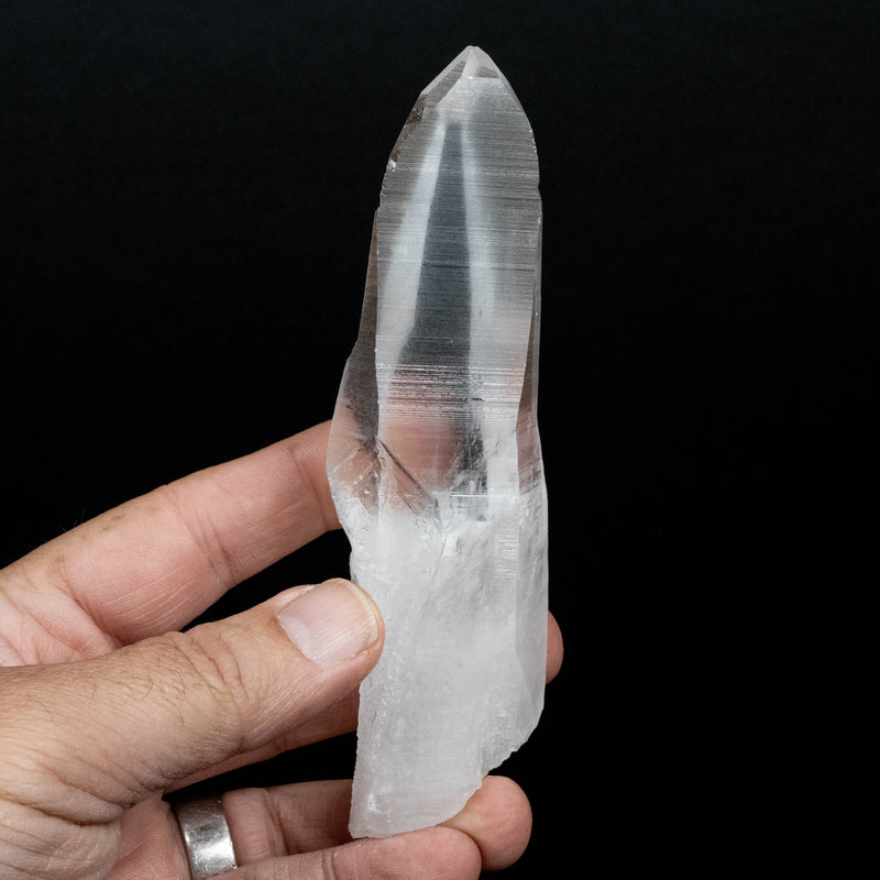 Lemurian Seed Quartz Crystal 176 g 133x36mm