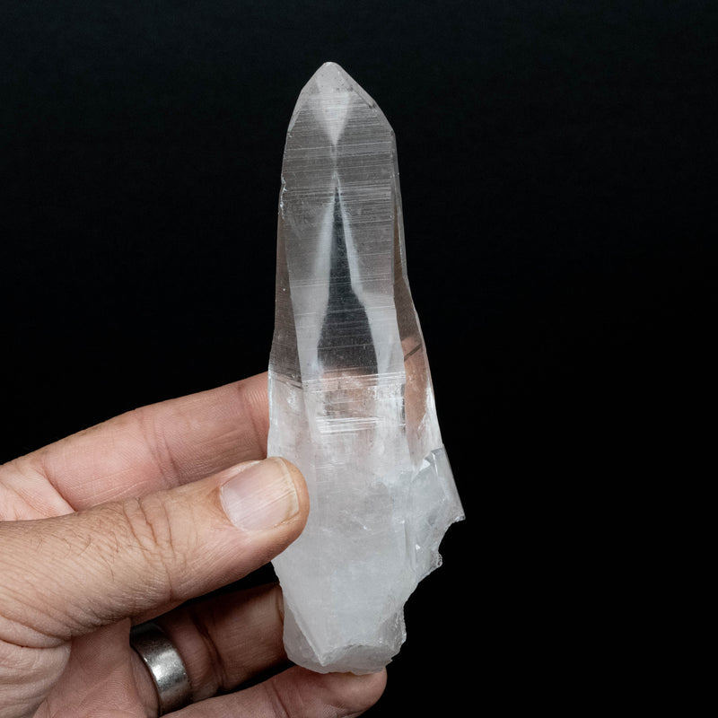 Lemurian Seed Quartz Crystal 176 g 133x36mm