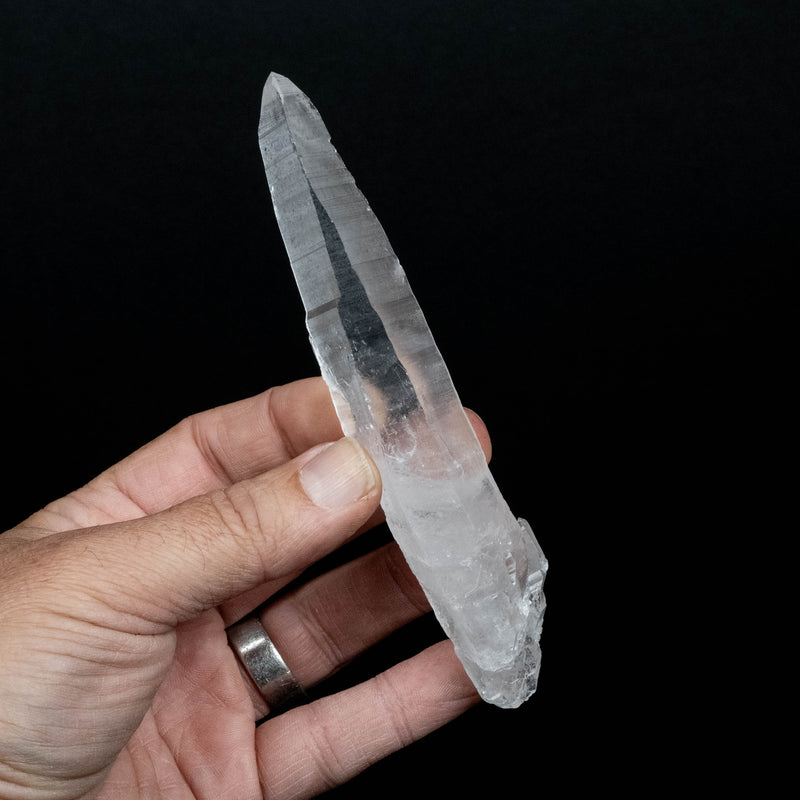Lemurian Seed Quartz Crystal 104 g 146x27mm DT