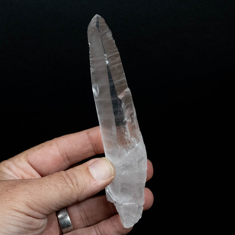 Lemurian Seed Quartz Crystal 104 g 146x27mm DT