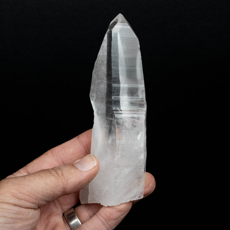 Lemurian Seed Quartz Crystal 206 g 140x48mm