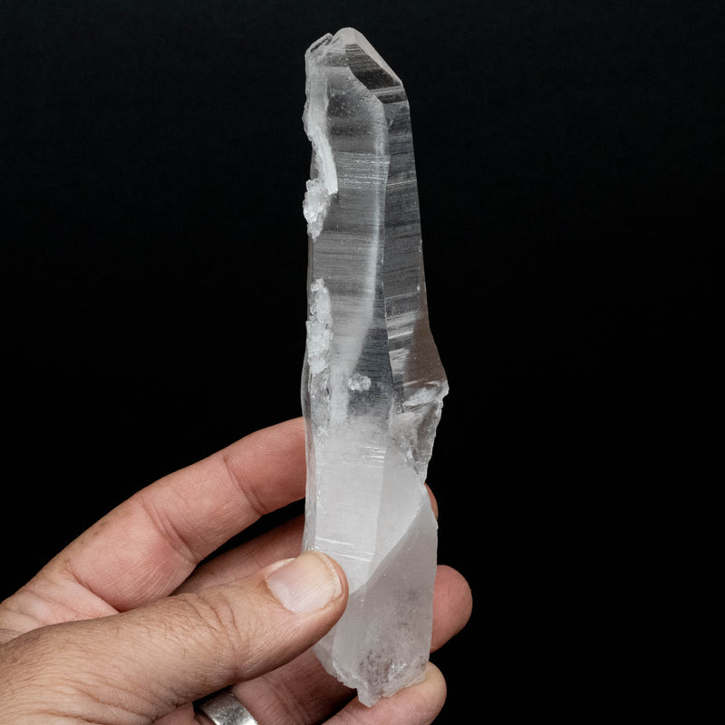 Lemurian Seed Quartz Crystal 192 g 152x32mm