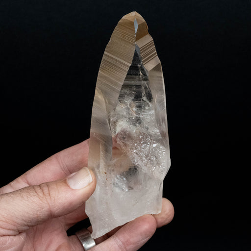 Lemurian Seed Quartz Crystal 304 g 140x48mm - InnerVision Crystals