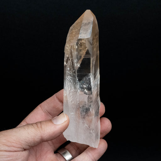 Lemurian Seed Quartz Crystal 306 g 146x42mm - InnerVision Crystals
