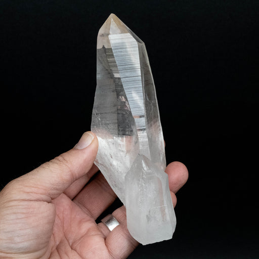 Lemurian Seed Quartz Crystal 422 g 150x82mm - InnerVision Crystals