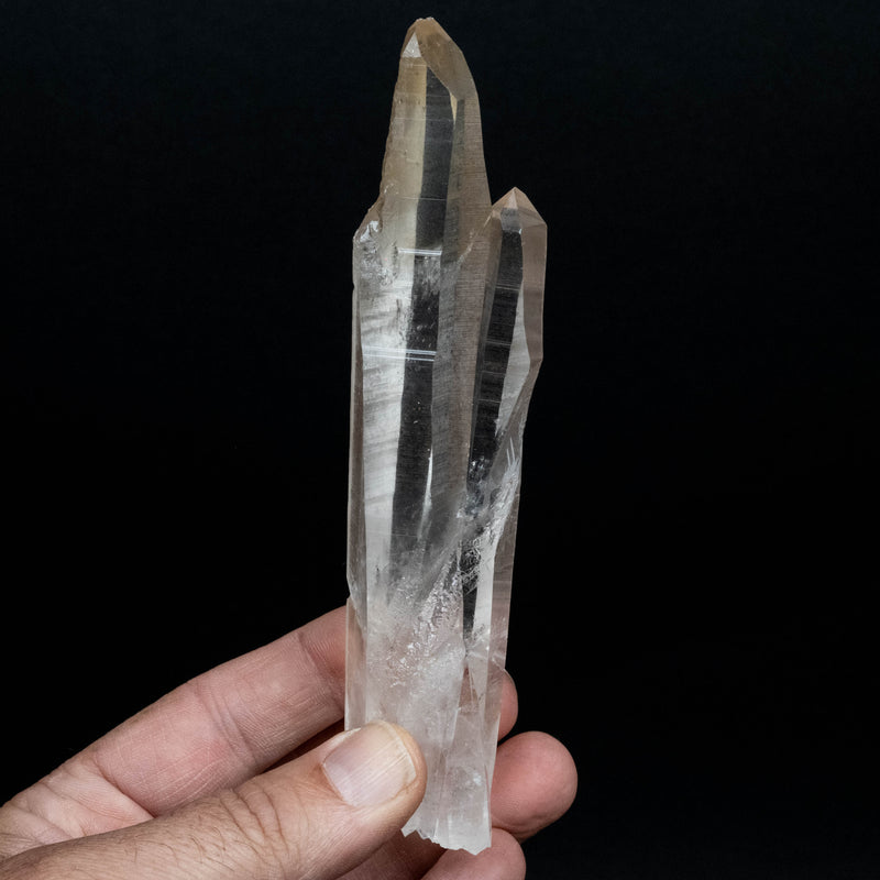 Lemurian Seed Quartz Crystal 154 g 153x32mm