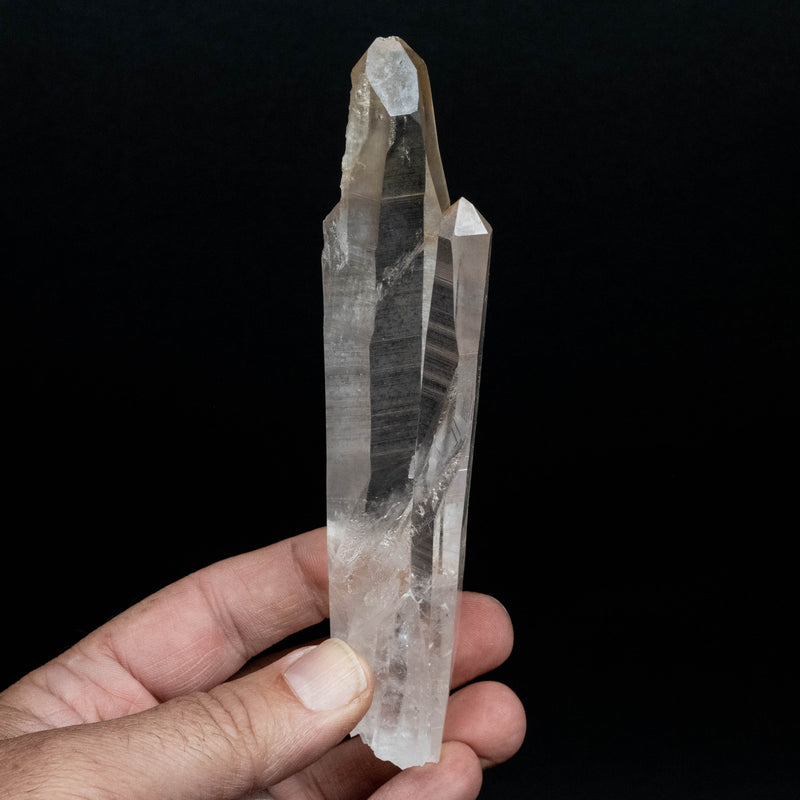 Lemurian Seed Quartz Crystal 154 g 153x32mm