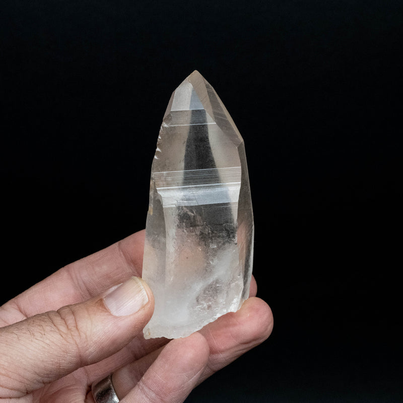 Lemurian Seed Quartz Crystal 182 g 84x45mm