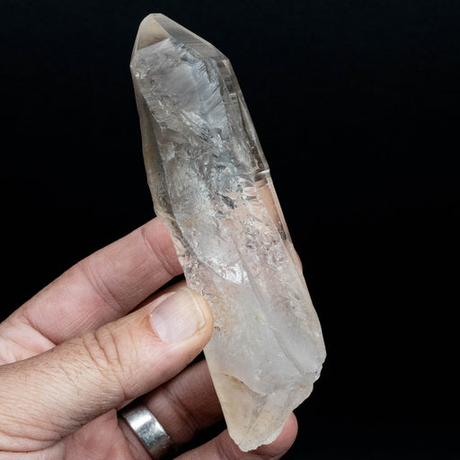 Lemurian Seed Quartz Crystal 208 g 127x39mm - InnerVision Crystals