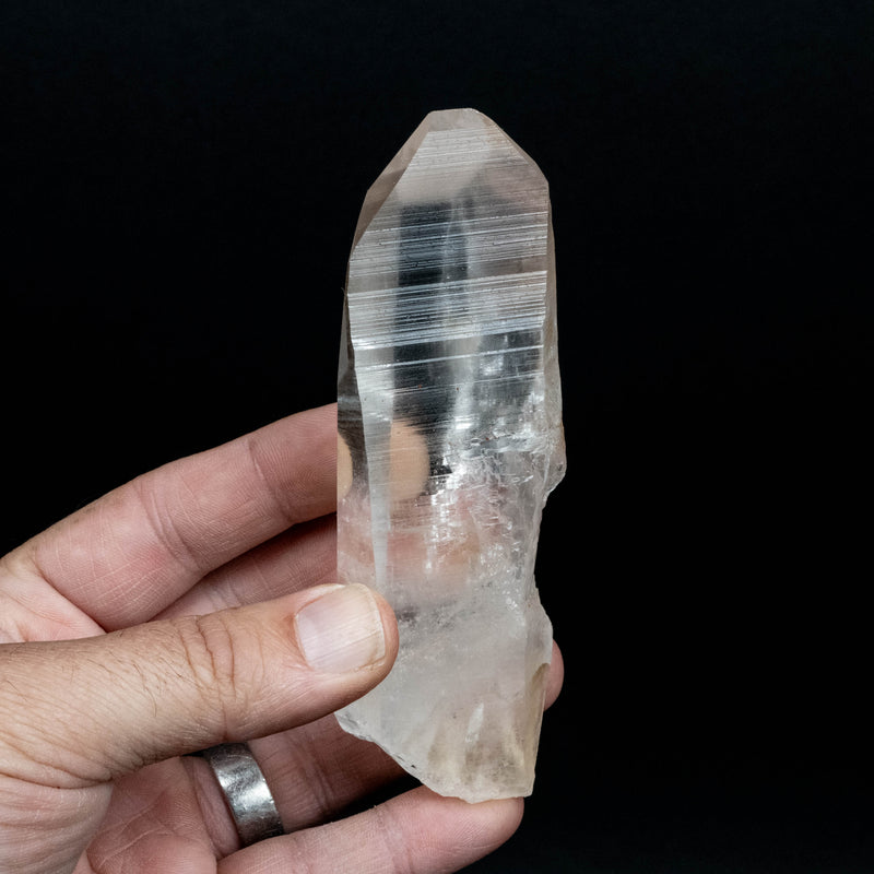 Lemurian Seed Quartz Crystal 208 g 127x39mm