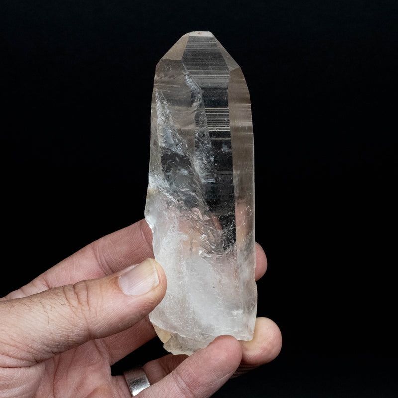 Lemurian Seed Quartz Crystal 208 g 127x39mm