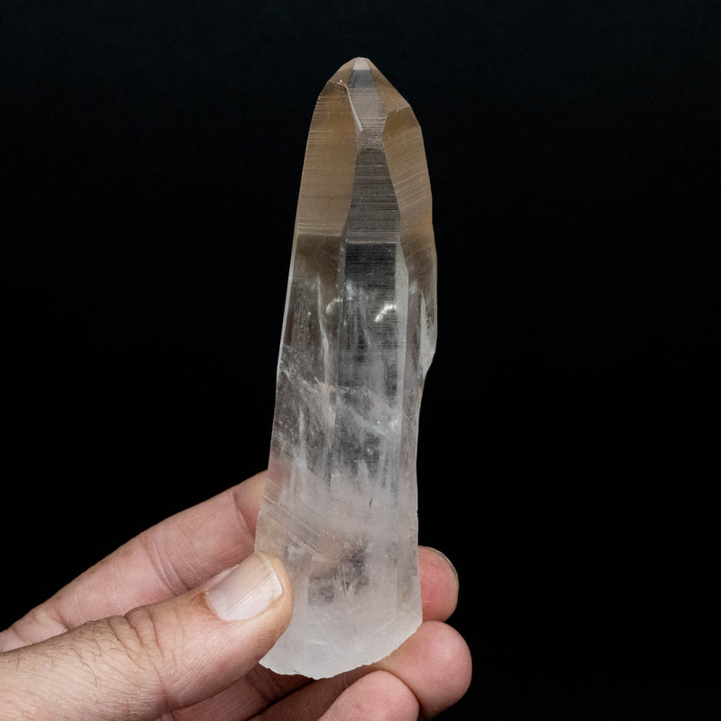 Lemurian Seed Quartz Crystal 150 g 124x36mm