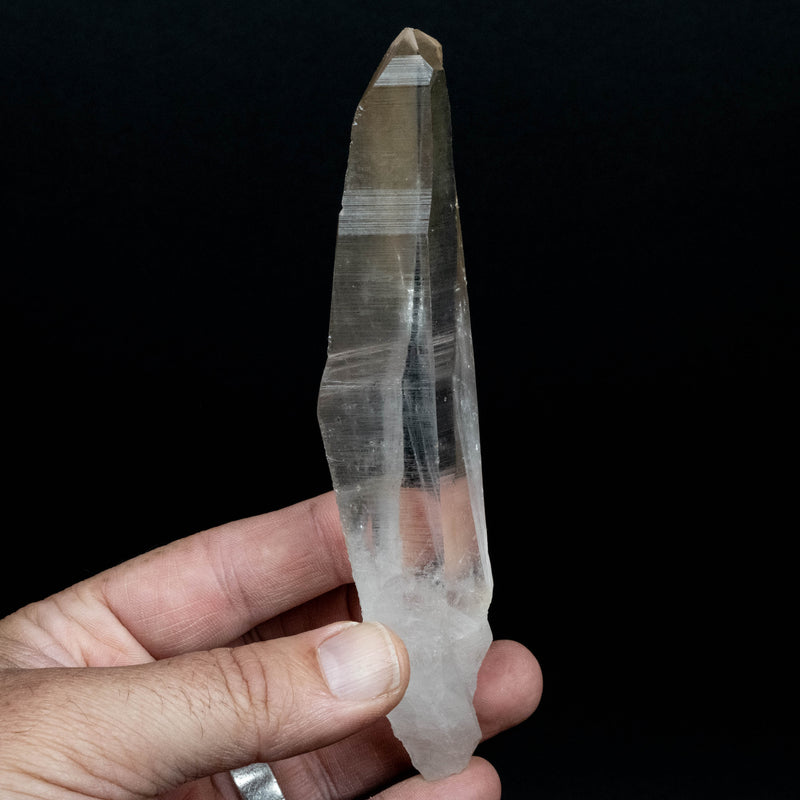 Lemurian Seed Quartz Crystal 122 g 149x28mm