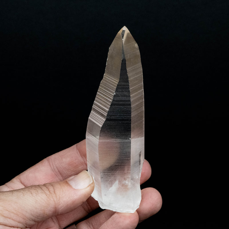 Lemurian Seed Quartz Crystal 144 g 116x36mm