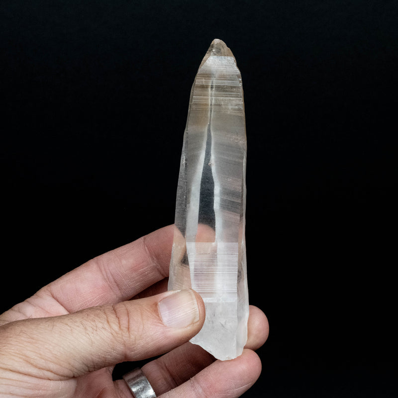 Lemurian Seed Quartz Crystal 122 g 121x36mm