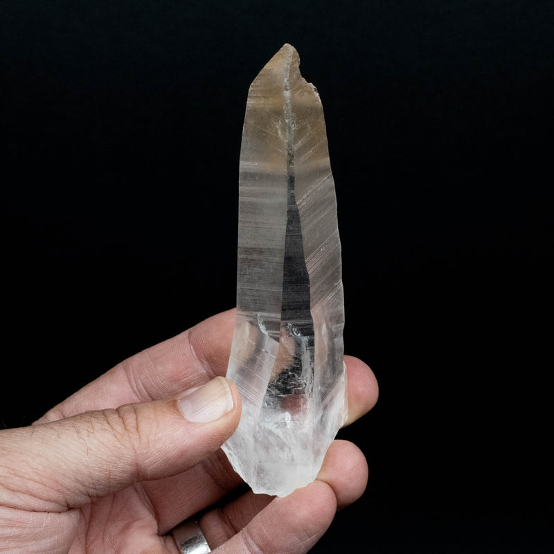 Lemurian Seed Quartz Crystal 122 g 121x36mm