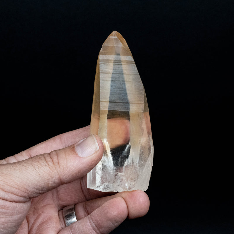 Lemurian Seed Quartz Crystal 162 g 104x42mm