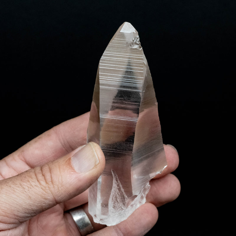 Lemurian Seed Quartz Crystal 214 g 121x43mm