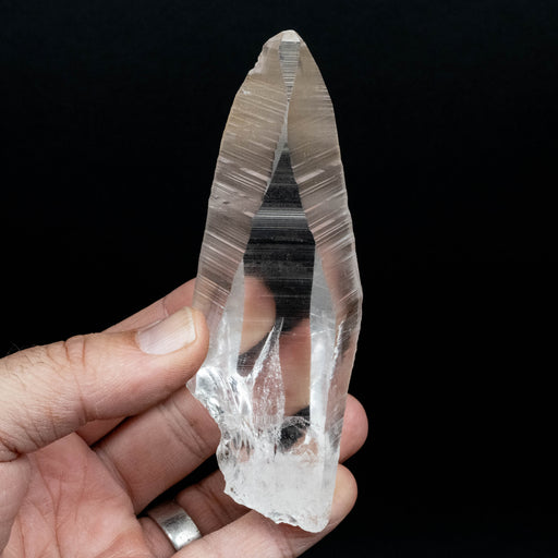 Lemurian Seed Quartz Crystal 214 g 121x43mm - InnerVision Crystals