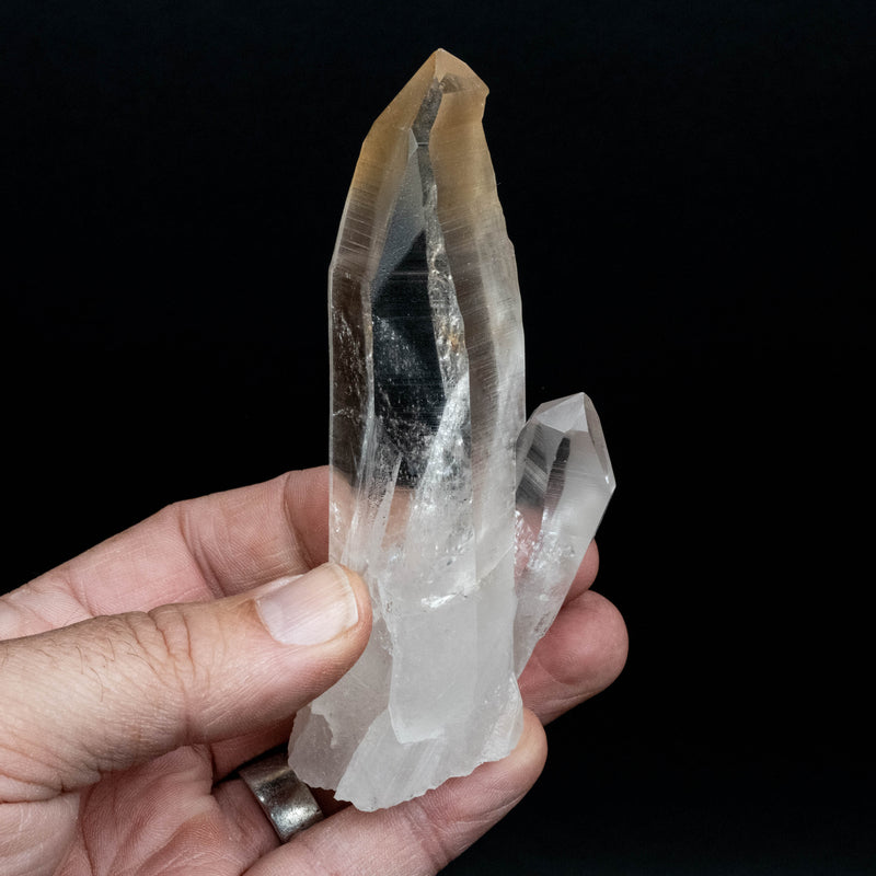 Lemurian Seed Quartz Crystal 158 g 115x44mm