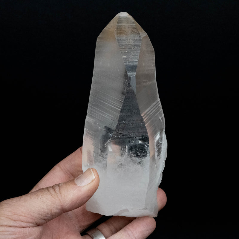 Lemurian Seed Quartz Crystal 610 g 158x60mm