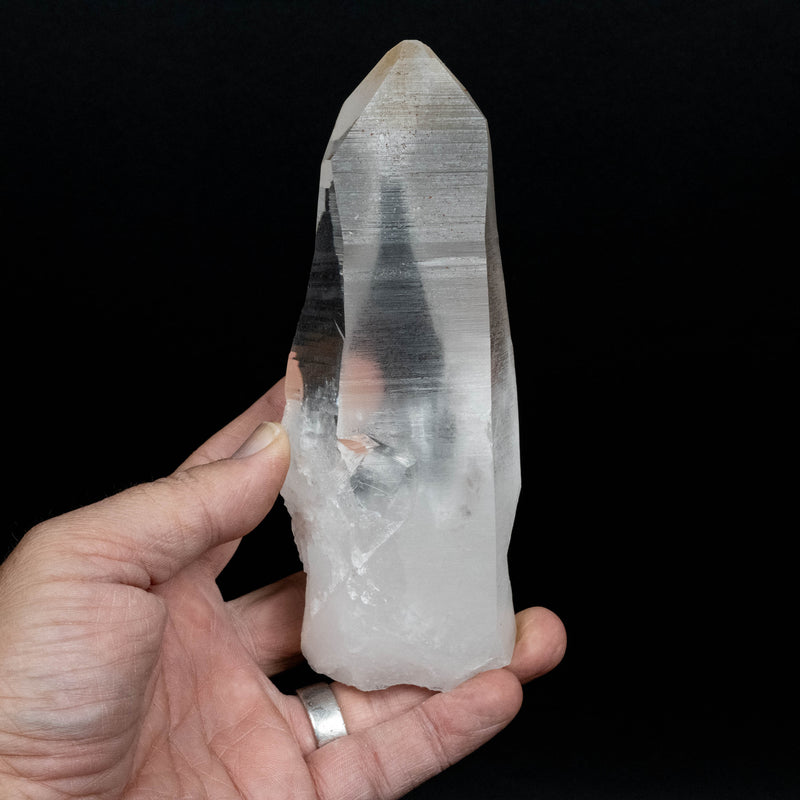 Lemurian Seed Quartz Crystal 610 g 158x60mm