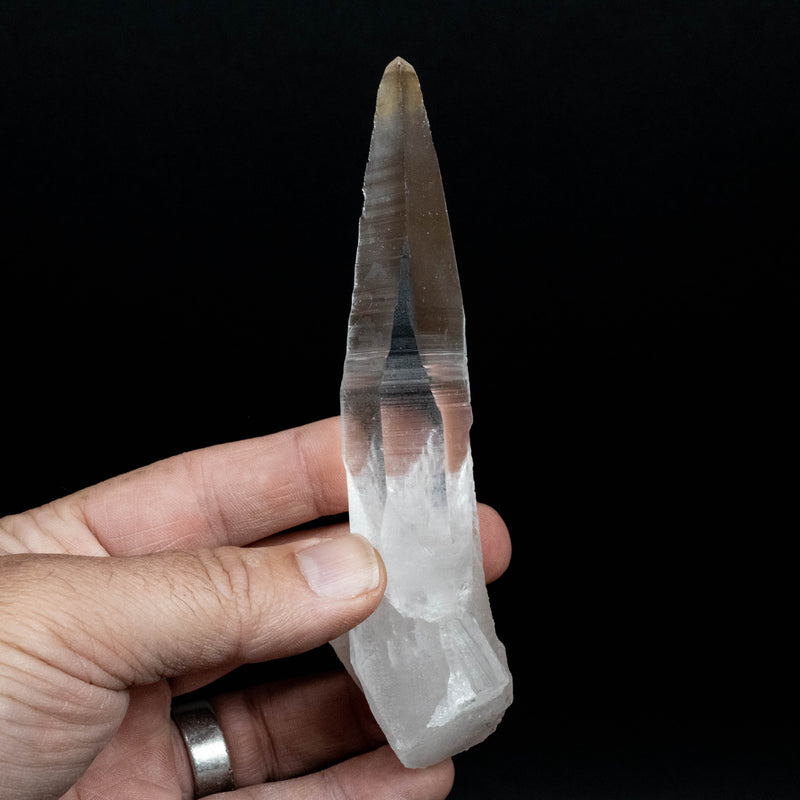 Lemurian Seed Quartz Crystal 118 g 141x29mm