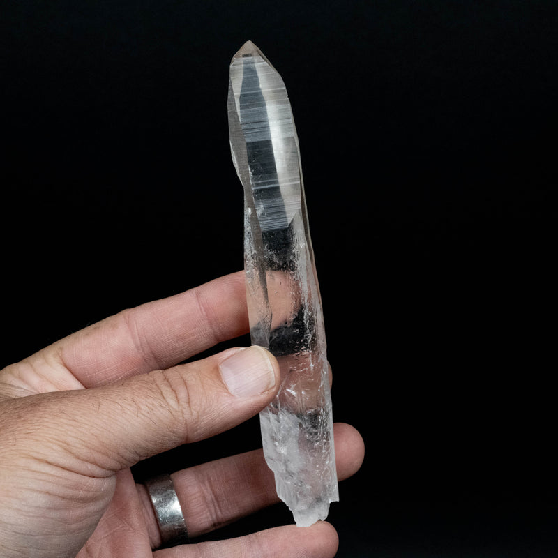 Lemurian Seed Quartz Crystal 78 g 147x21mm