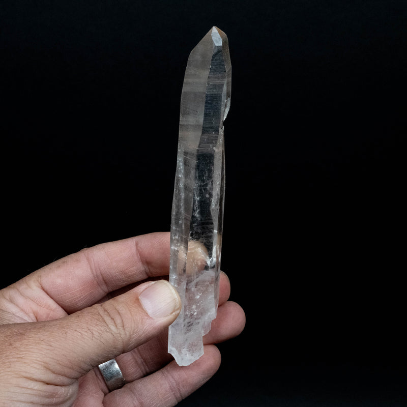 Lemurian Seed Quartz Crystal 78 g 147x21mm