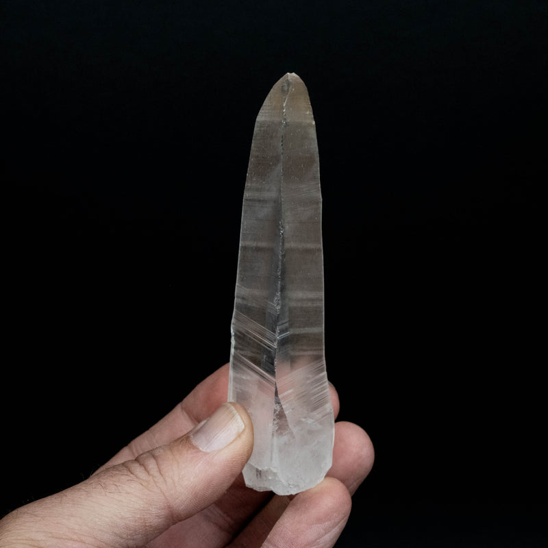 Lemurian Seed Quartz Crystal 110 g 117x38mm