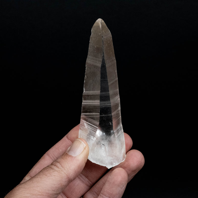 Lemurian Seed Quartz Crystal 110 g 117x38mm