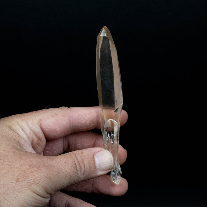 Lemurian Seed Quartz Crystal 42 g 126x20mm