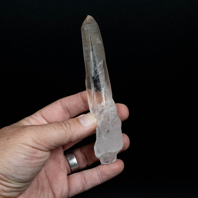 Lemurian Seed Quartz Crystal 102 g 142x30mm