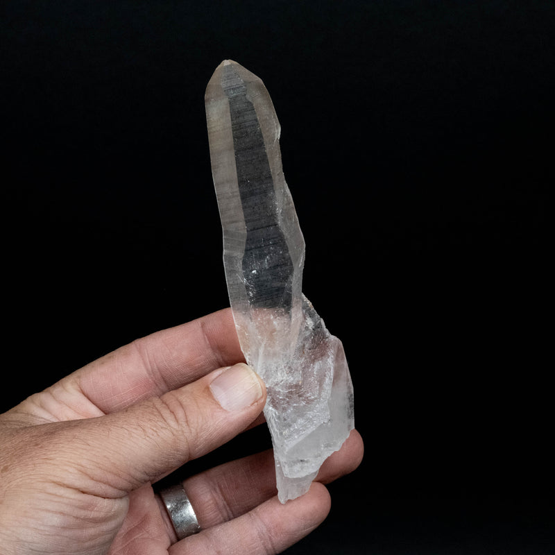 Lemurian Seed Quartz Crystal 102 g 142x30mm
