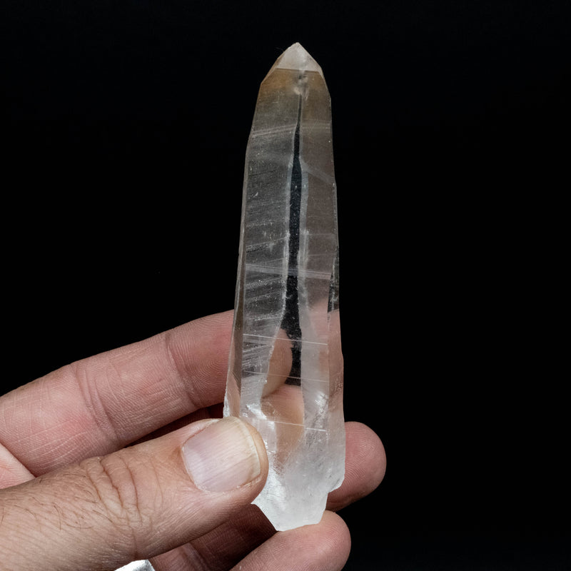 Lemurian Seed Quartz Crystal 69 g 104x24mm