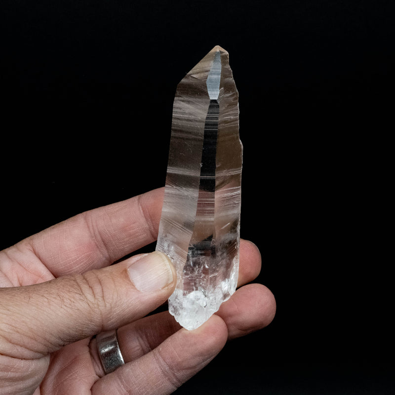 Lemurian Seed Quartz Crystal 94 g 101x32mm