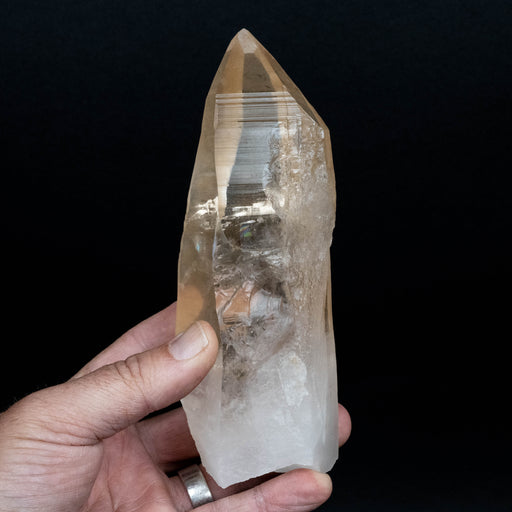 Lemurian Seed Quartz Crystal 650 g 163x59mm - InnerVision Crystals