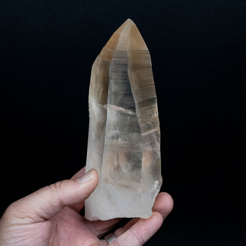 Lemurian Seed Quartz Crystal 650 g 163x59mm