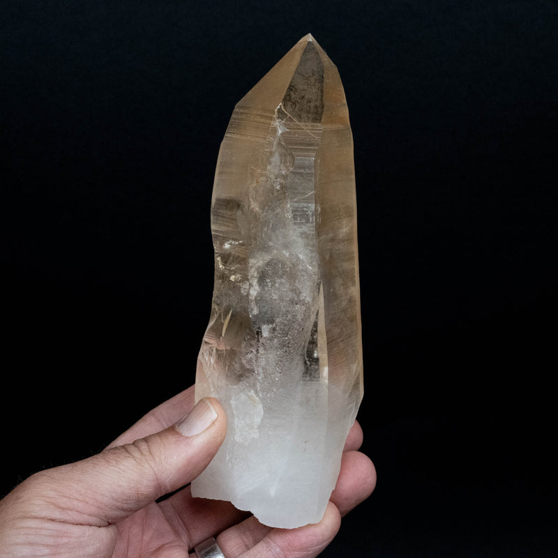 Lemurian Seed Quartz Crystal 650 g 163x59mm