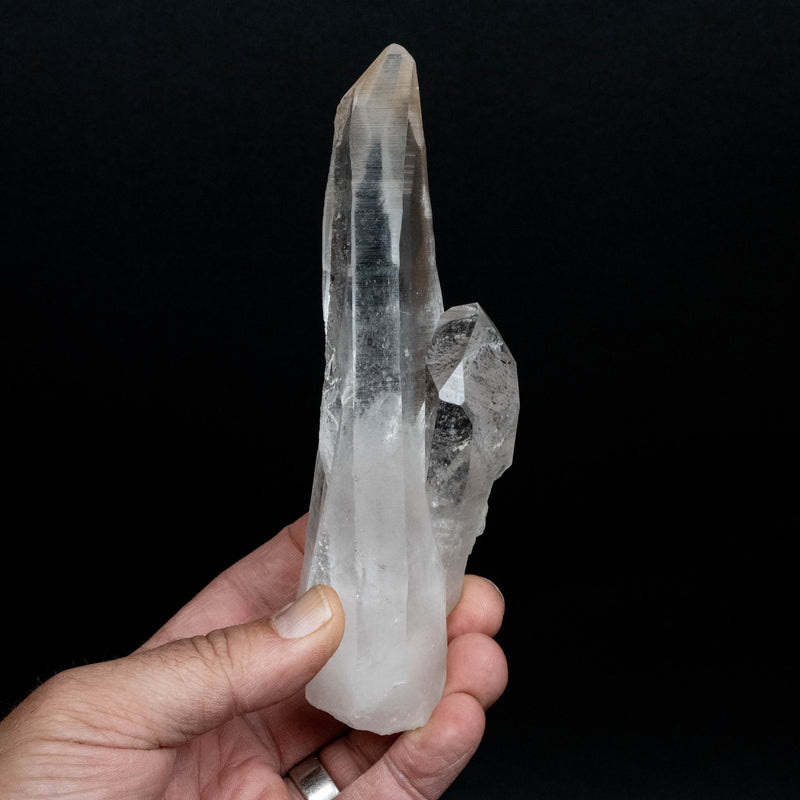 Lemurian Seed Quartz Crystal 416 g 164x64mm