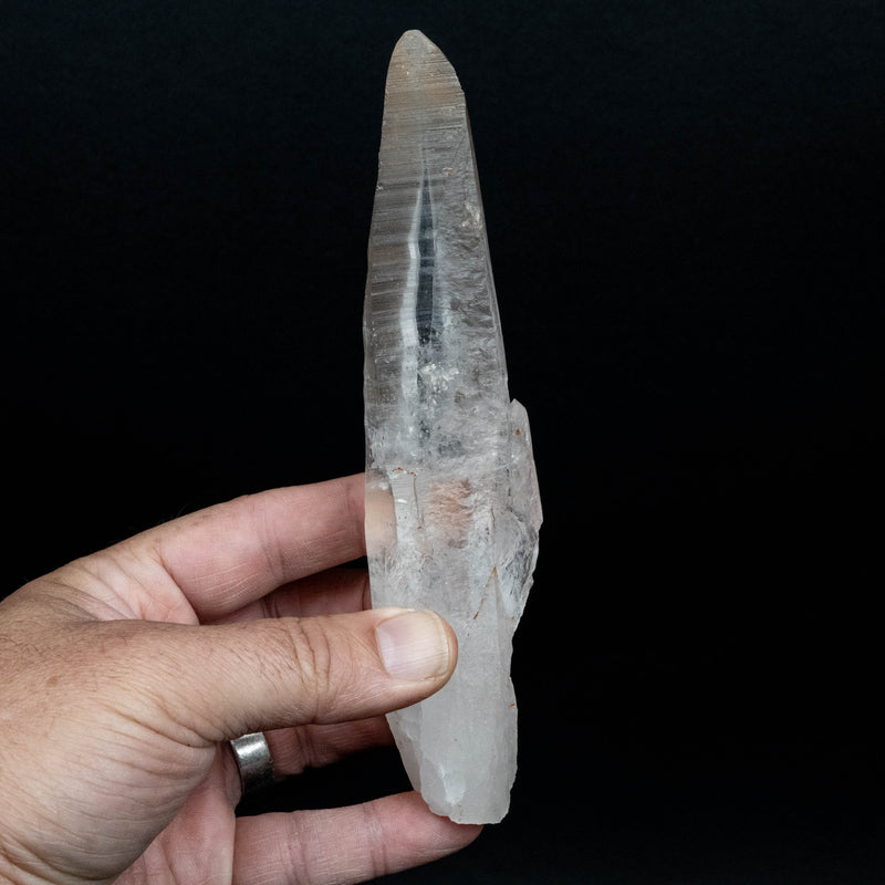 Lemurian Seed Quartz Crystal 206 g 171x36mm