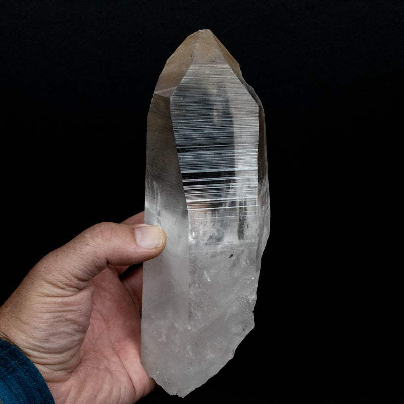 Lemurian Seed Quartz Crystal 1096 g 203x71mm