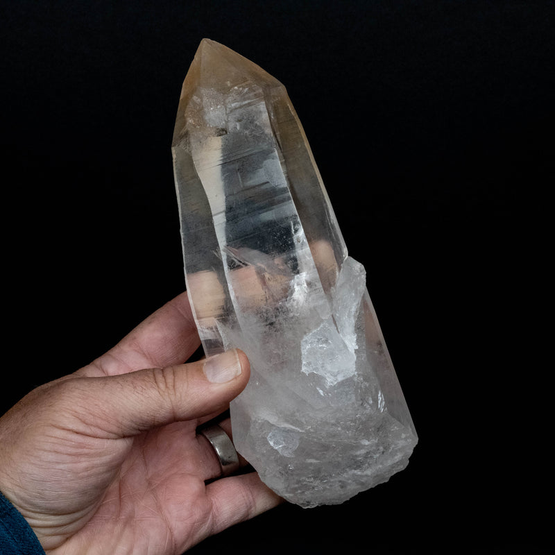 Lemurian Seed Quartz Crystal 1096 g 203x71mm
