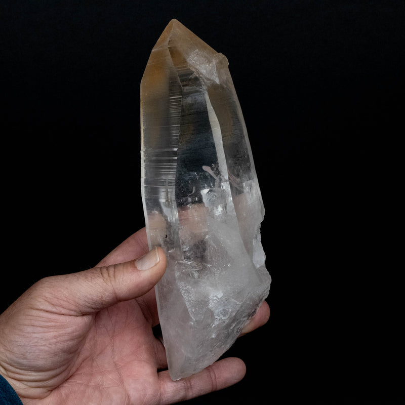 Lemurian Seed Quartz Crystal 1096 g 203x71mm